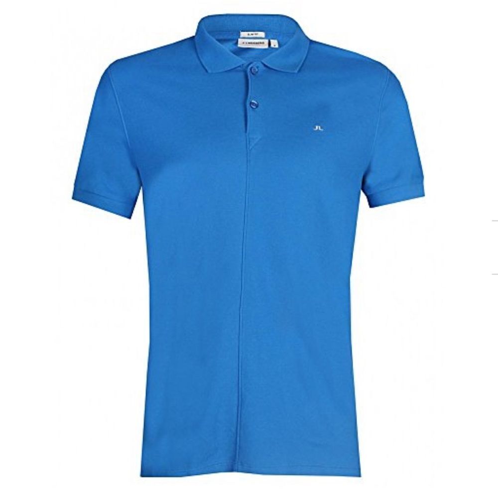 J. Lindeberg Rubi Slim JL Pique, Blue, Medium